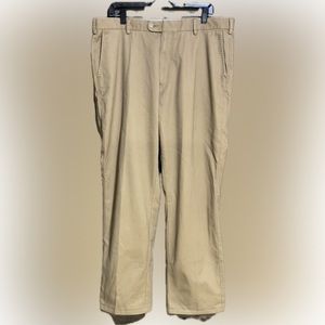 Peter Millar Pants Mens 38x28 Brown Straight Leg Golf Chino Pima Cotton Stretch